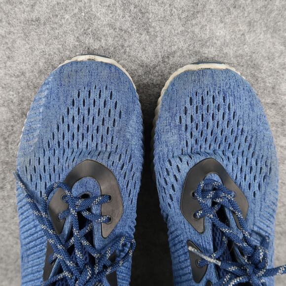 Adidas Shoes Mens 11 Athletic Trainer Alphabounce Running Sneakers Blue Sport - Picture 10 of 15